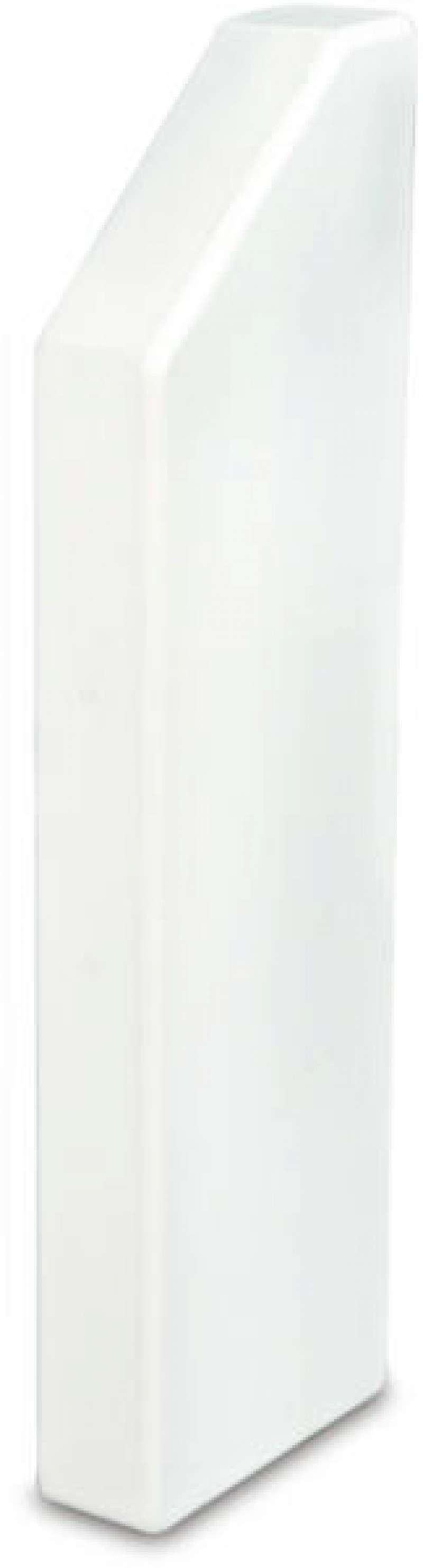 Univolt Stop End Right SLS, 50x170 mm, White